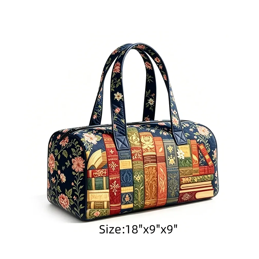 sac de voyage tropical motif ciel étoilé, imprimé flamants roses et palmiers, sac de nuit matelassé bleu marine pour femme, idéal pour les vacances d'été à la plage