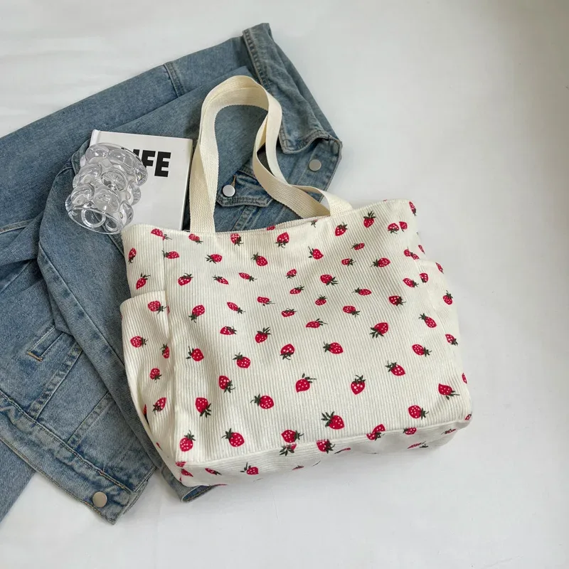 sac à main tendance en velours côtelé imprimé pour femme, sac à bandoulière de luxe pour les loisirs, le shopping et les trajets quotidiens, sac sous le bras pour femme