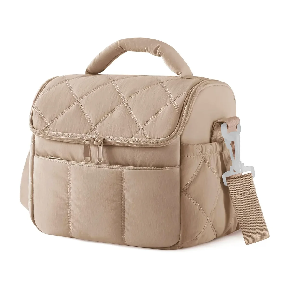 nouvelle sacoche à lunch portable en nylon, réutilisable, multifonctionnelle, isotherme, étanche, sac isotherme pour femmes, sacs à usage spécial