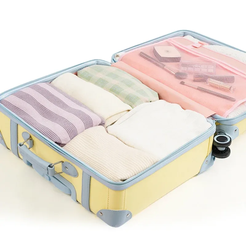 valise de voyage élégante 16 pouces, bagage à roulettes cabine 18 pouces, valise vintage en cuir, valise trolley de luxe
