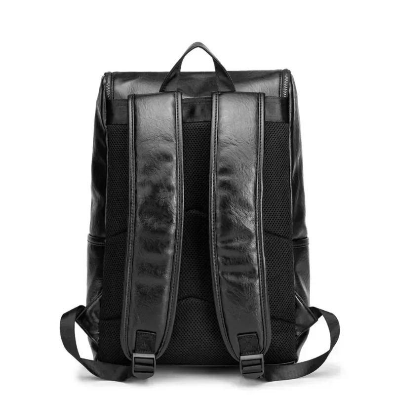 sac à dos monochrome pour homme, cartable étudiant décontracté, sac à dos carillon, design simple, sac de voyage étanche extérieur