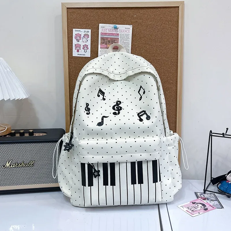 sac à dos ailes d'ange de marque pour filles, niche douce et polyvalente, en toile, nouveau sac de voyage tendance y2k avec pompon, grande capacité