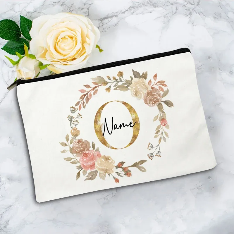 pochette à cosmétiques personnalisée pour mariage, pochette à cosmétiques pour fête, pochette à cosmétiques individuelle, sac de maquillage en toile de voyage, organisateur, cadeaux pour femme