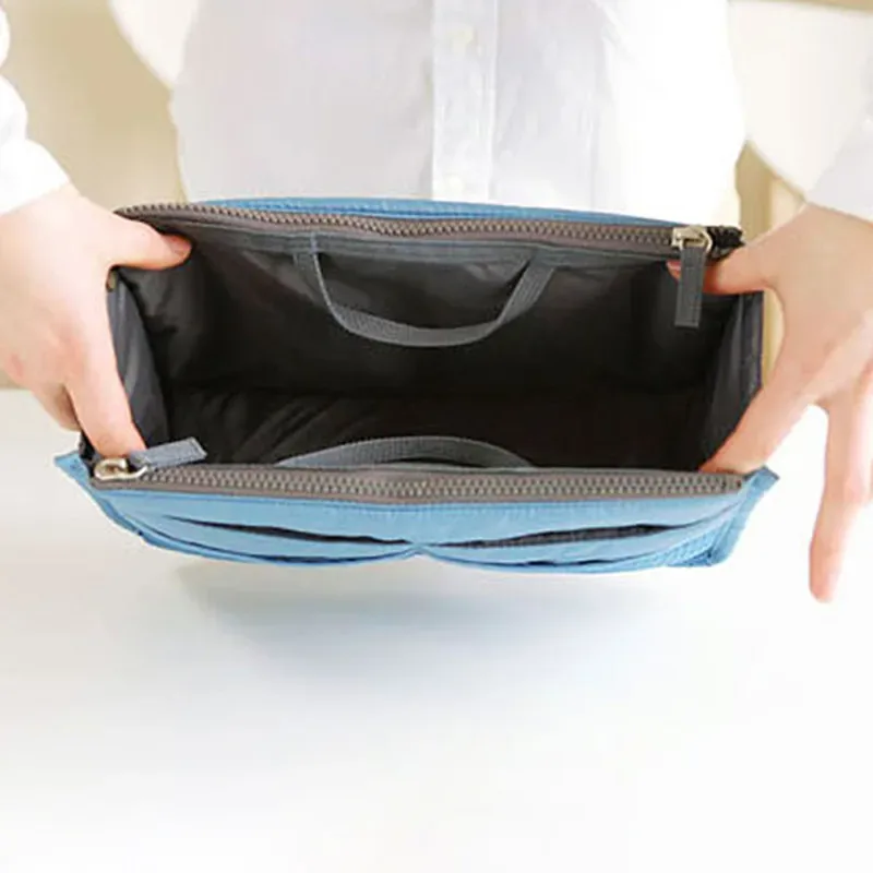 sac de rangement pour femme en nylon, organisateur de voyage, grand sac à main, sac de maquillage, sac cosmétique pas cher, sac fourre-tout pour femme