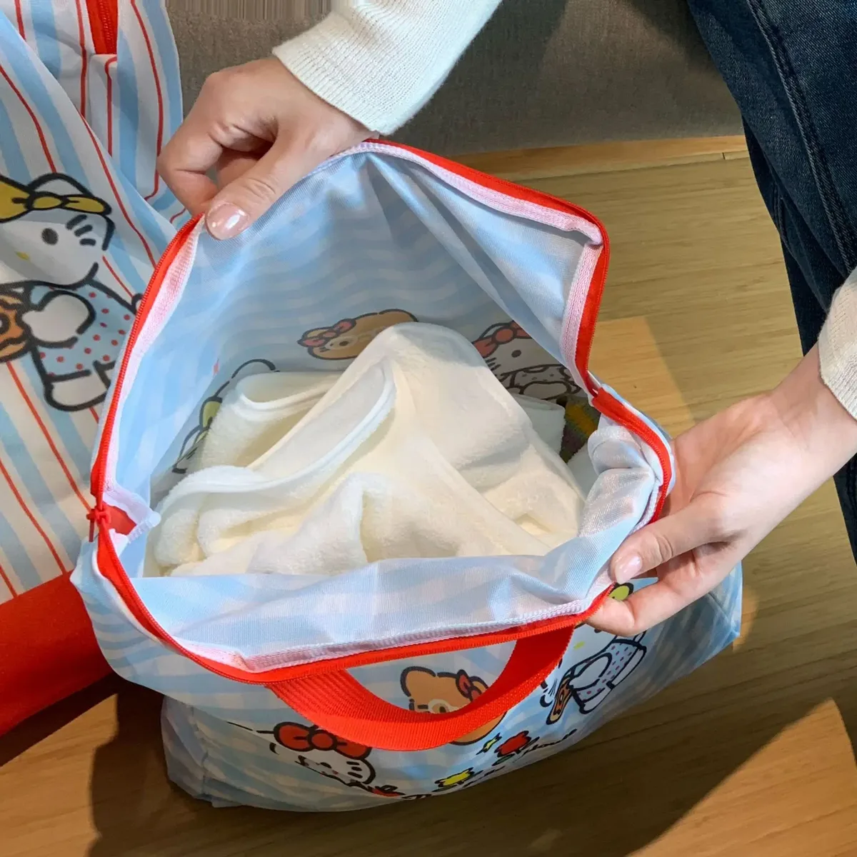 sac de lavage protecteur pour sous-vêtements et vêtements en laine, sac en maille filtrante pour rangement en dortoir, sac de rangement, sac à linge, anti-déformation
