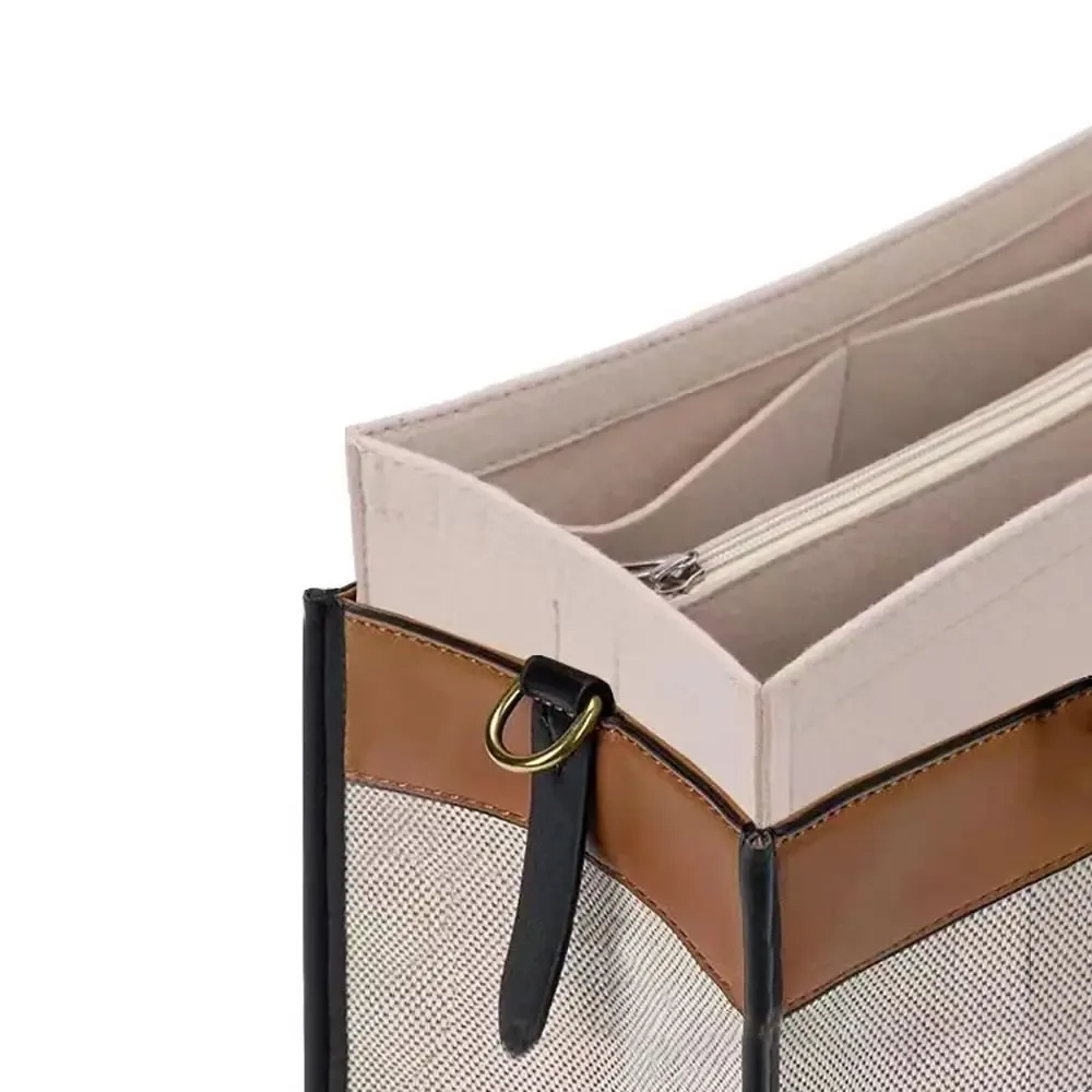 sac fourre-tout interne en feutre pour lv onthego, support de sac en feutre de haute qualité, organisateur de sac à main en poudre, doublure d'insertion