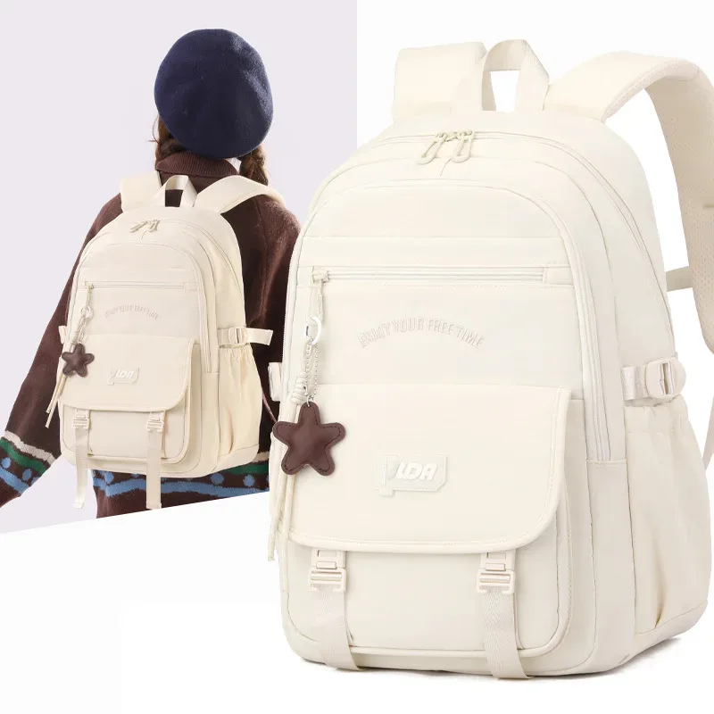 Sac à dos scolaire tendance pour filles, sacs d'école pour adolescentes, sac à dos pour ordinateur portable, sac à dos de voyage décontracté, sac à livres, cartable pour enfants, imperméable