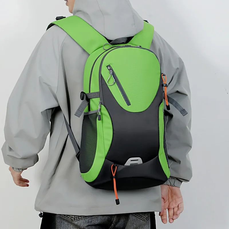 sac à dos de sport imperméable unisexe – sac polochon pour moto et randonnée pour hommes et femmes