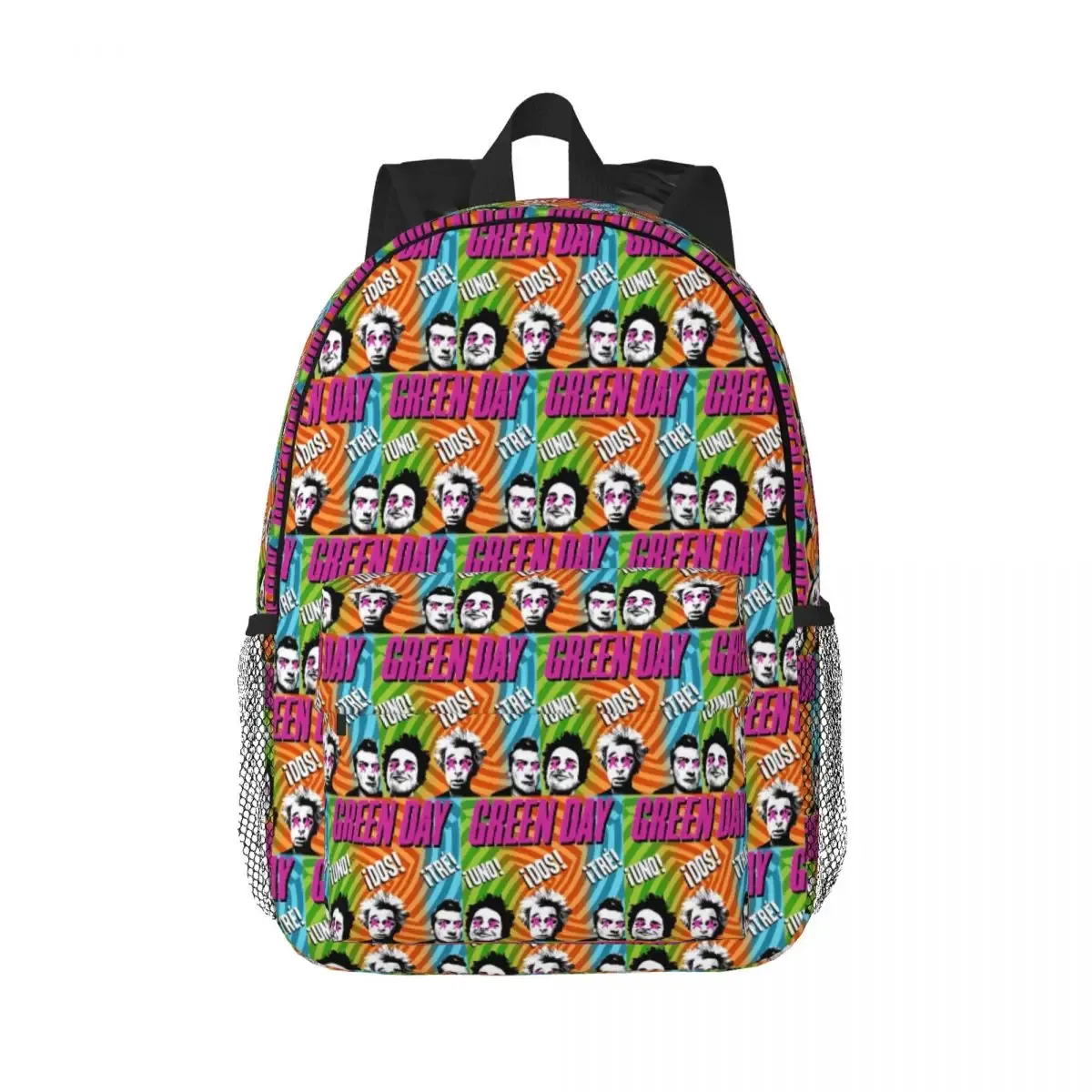 green day rock band tour sac à dos étudiant garçons filles bookbag enfants sac d'école ordinateur portable sacs à bandoulière pour hommes femmes