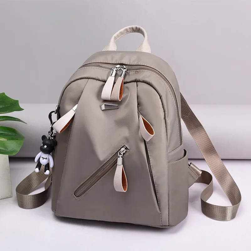 sac à dos antivol pour femme, nouvelle version coréenne 2026, sac tendance en nylon et toile oxford