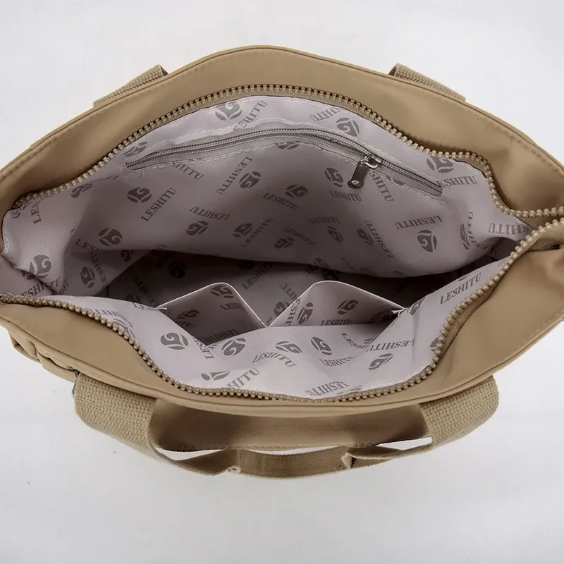 sac fourre-tout pour femme, grande capacité, toile imperméable, sac à main écologique, pour le travail, l'école, les voyages, les courses, l'essentiel quotidien