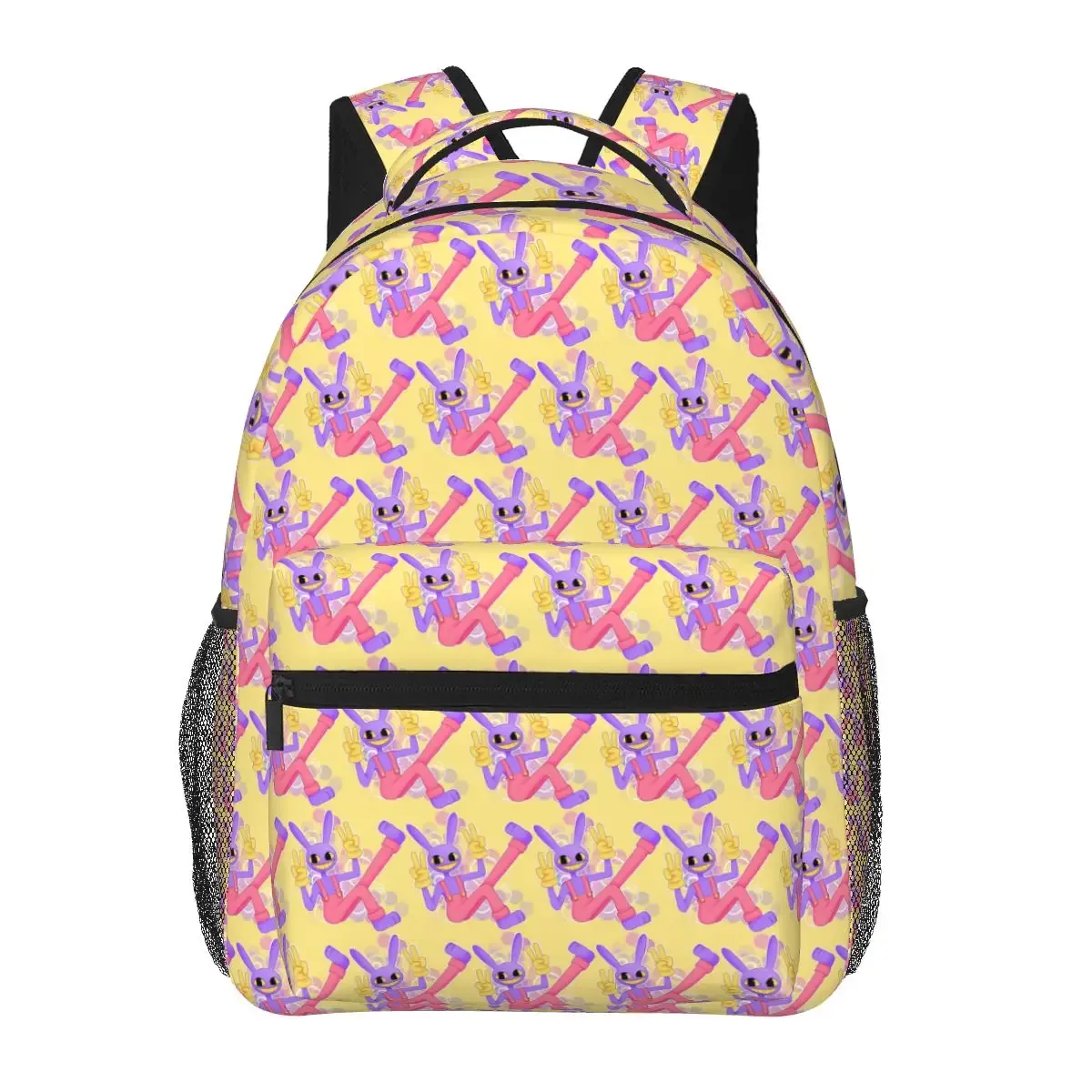 jax the amazing digital circus fanart animation series sacs à dos pour garçons et filles, sacs d'école pour étudiants, sac à dos pour ordinateur portable, sac à bandoulière