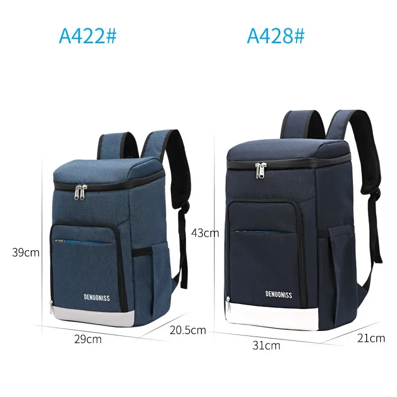 sac à dos isotherme pour pique-nique, grand sac thermique, épais, étanche, extérieur, réfrigérateur, garde au frais, adapté