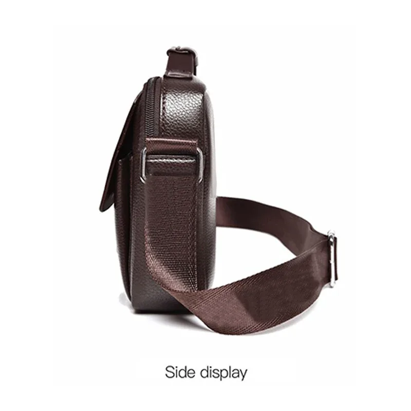 sac à bandoulière en cuir élégant pour homme, sac à main décontracté avec sangle réglable, parfait pour le travail, les voyages et les trajets quotidiens