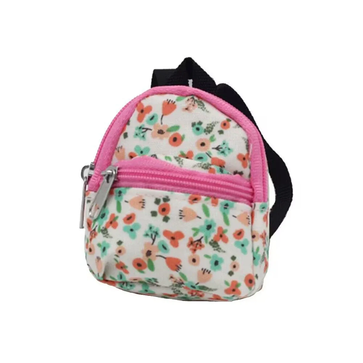 sac dos nylon petit format ovale fermeture glissière poche latérale double épaule poches latérales couleur vivante usage voyage