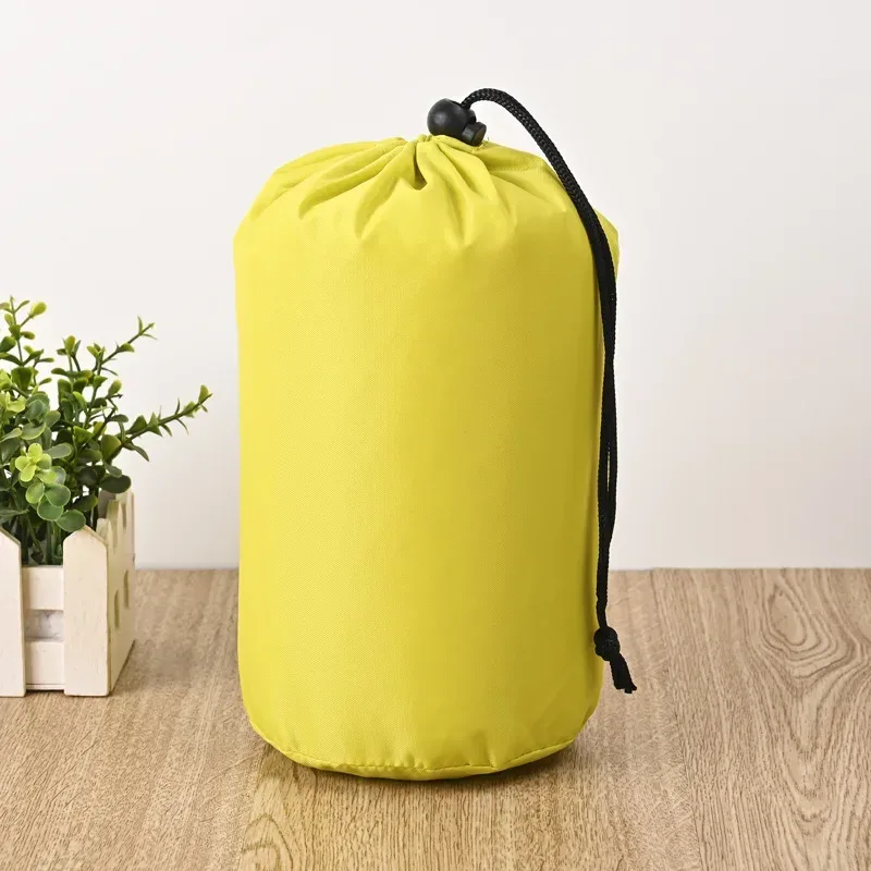 sac de rangement en tissu oxford à cordon pratique, en nylon, étanche à la poussière et au soleil, sac d'emballage, sac de rangement portable universel