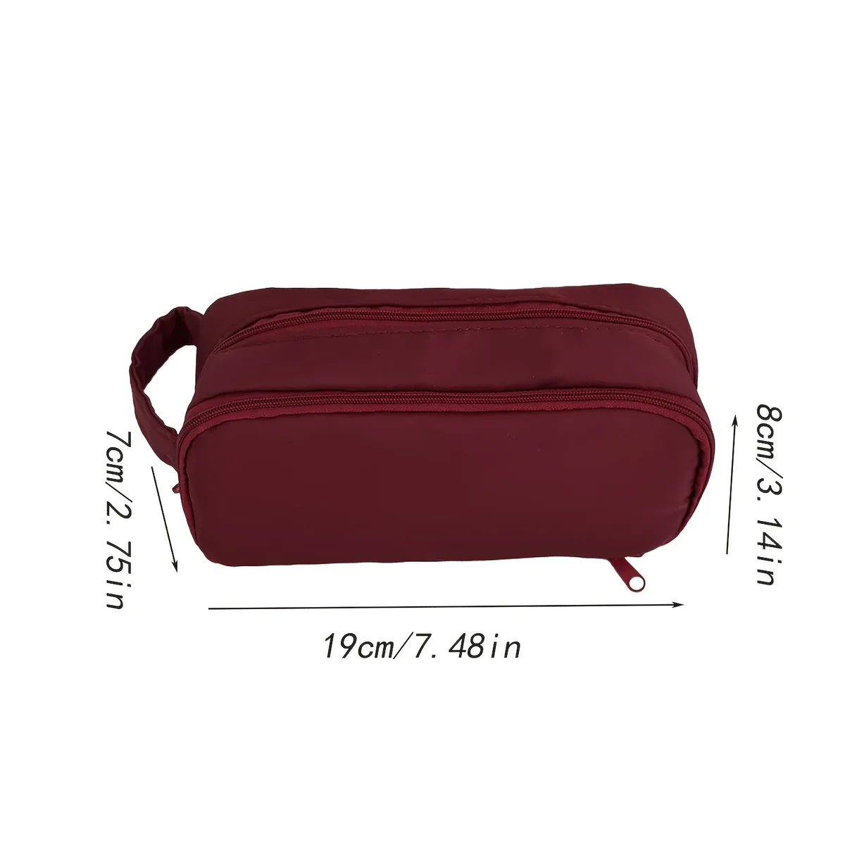 sac à cosmétiques portable, trousse de maquillage de voyage grande capacité, organiseur pour femmes, trousse de toilette pour voyager avec poignée et séparateur