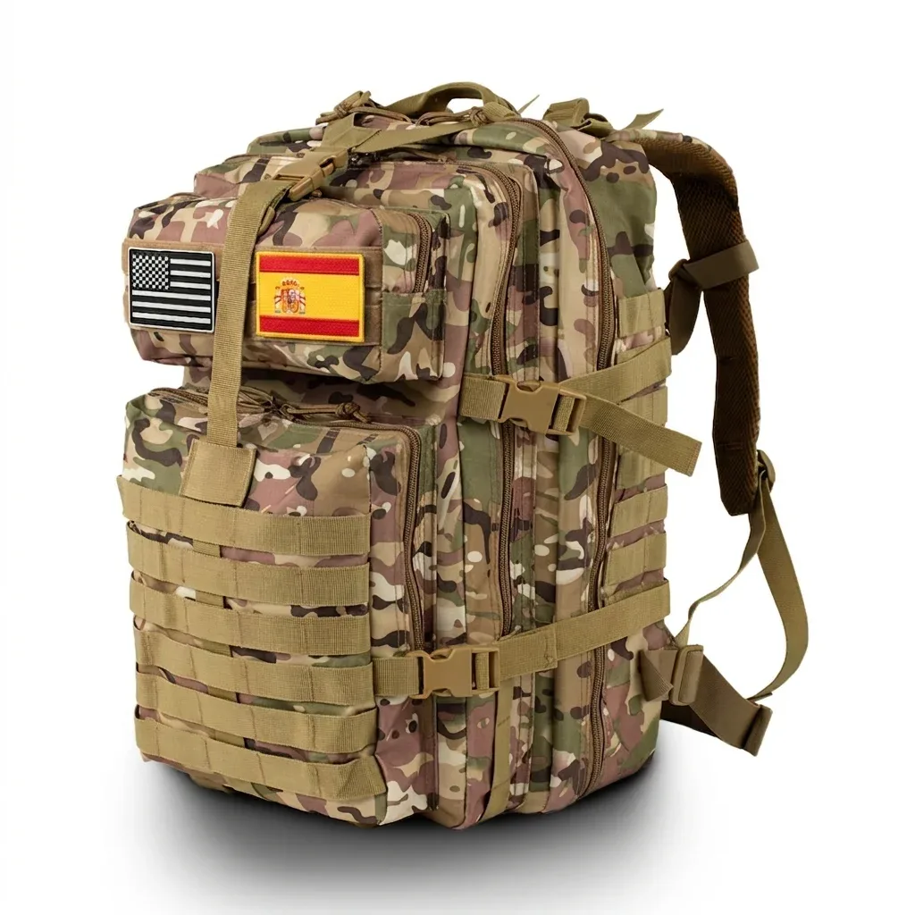 sac à dos tactique militaire 32l/50l, grand sac d'assaut pour le camping et la randonnée, sac à dos durable pour hommes, sac à dos de voyage et de travail