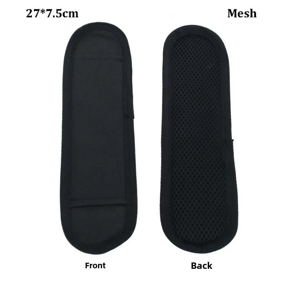nouvelle bandoulière amovible respirante avec coussin de décompression noir pour sac à dos, antidérapante pour extérieur