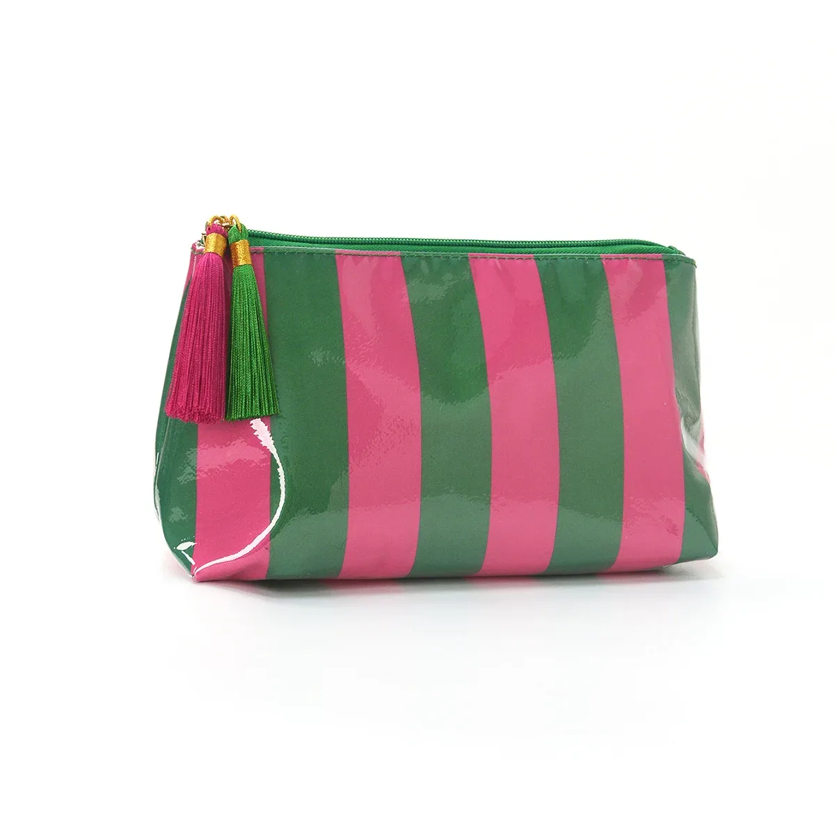 trousse de maquillage grande capacité avec pendentif pompon, sac de rangement pour articles de toilette, sac de voyage, cadeau pour femme et fille, utilisation au bureau et à la maison