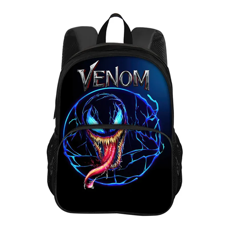 sac à dos avec poche avant venom movie, à la mode, pour voyage, papeterie, cadeau pour enfants, école, polyvalent