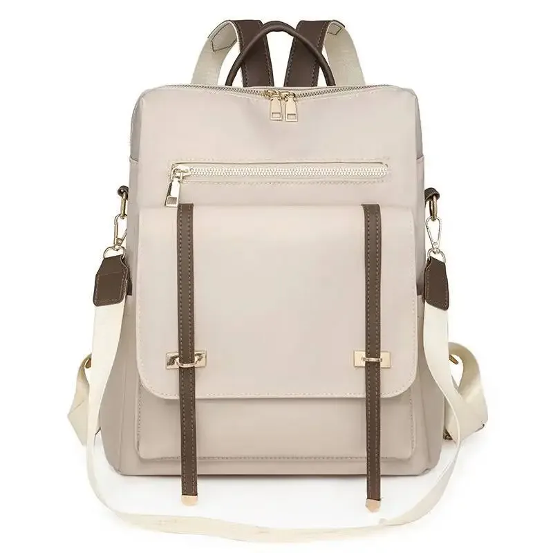 sac à dos de voyage en plein air sacs d'école polyvalents pour étudiants en vente 2025, le plus récent sac à dos décontracté en nylon bloc de couleur pour femmes