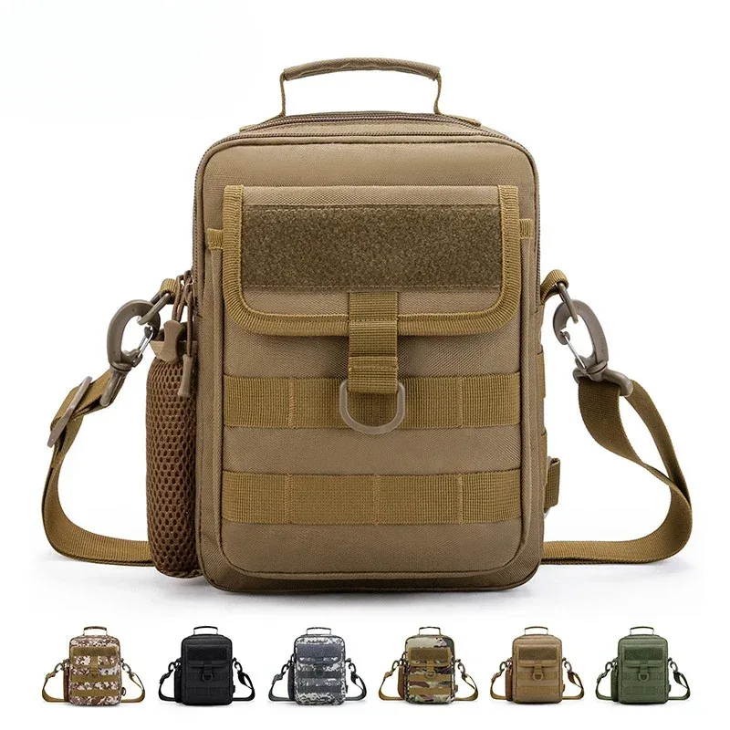 sac de taille tactique molle, sac à main d'extérieur étanche camping voyage randonnée trekking chasse sacs à bandoulière messager sac de pêche