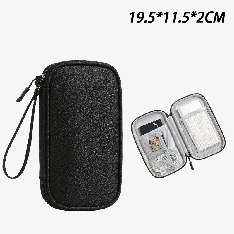 sac de rangement pour câble usb, sac de rangement multifonctionnel portable pour voyage, pour chargeur et téléphone portable