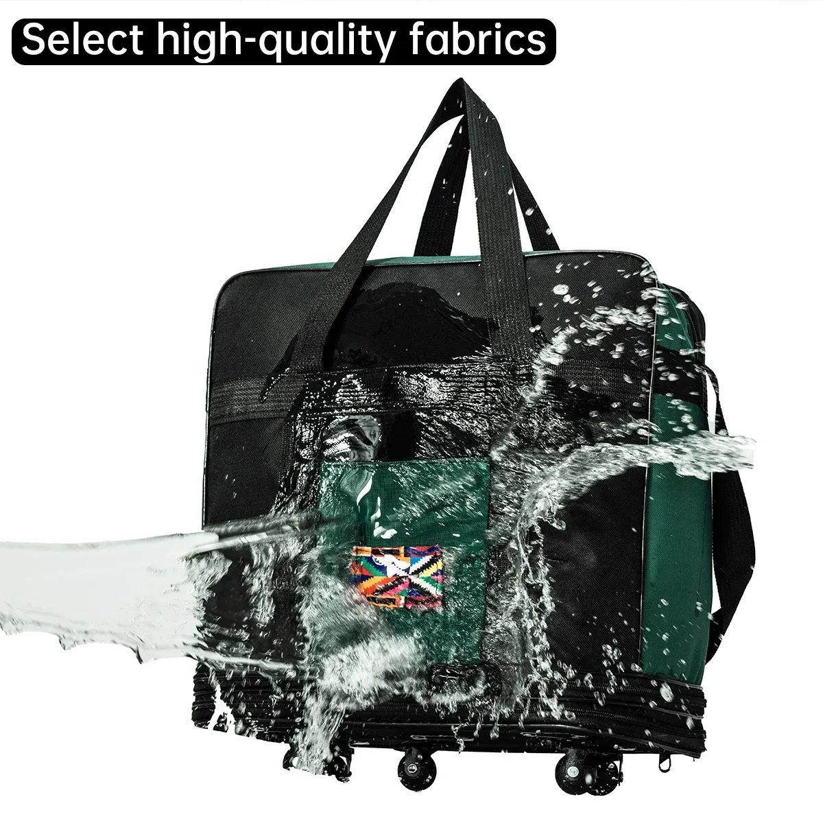 sac de voyage de style sac à dos en tissu oxford de grande capacité, adapté aux voyages mondiaux et aux expéditions de bagages, pour les deux sexistes