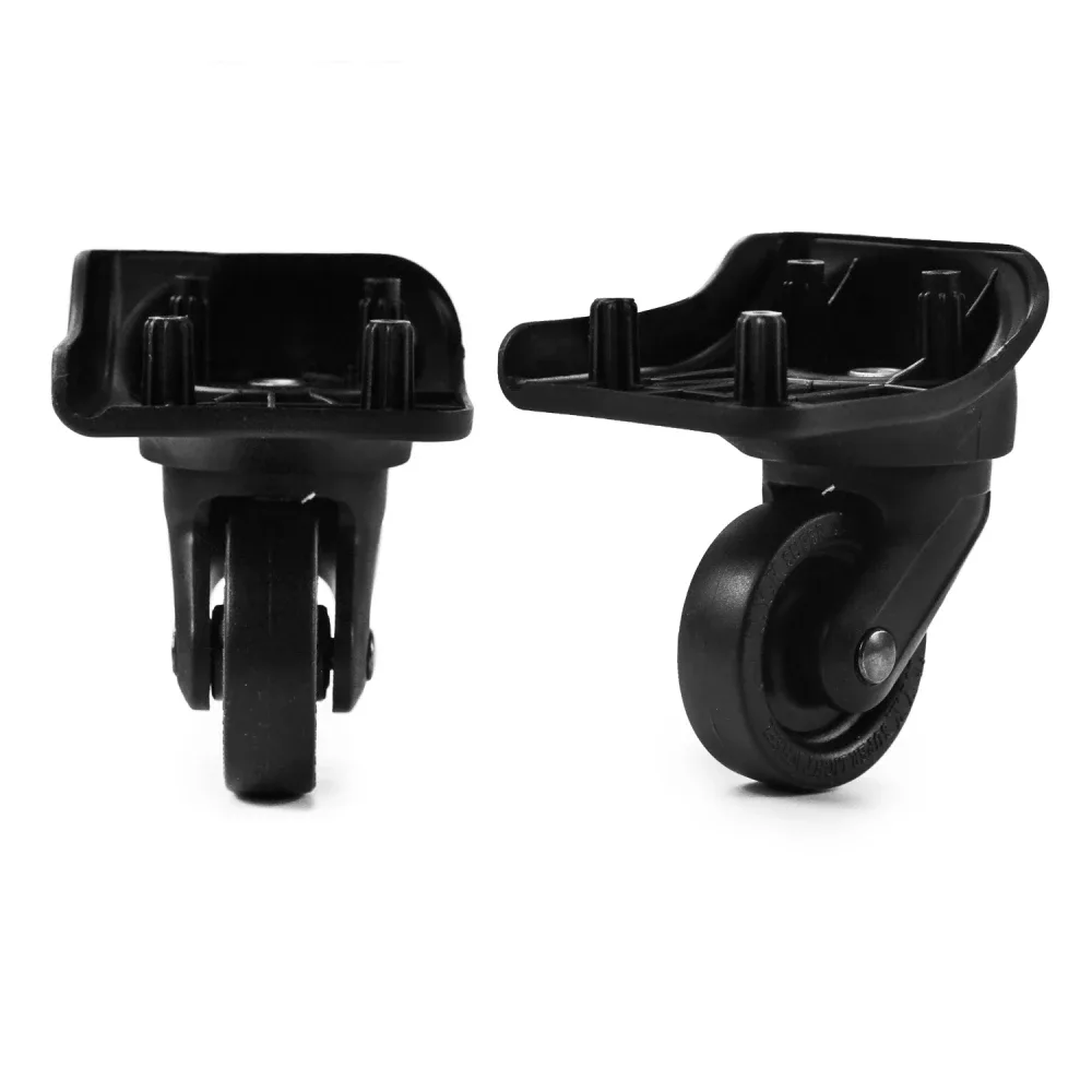 guguluza 1 paire de roues de remplacement pour valise, pièces de rechange pour bagages, roulettes pivotantes pour valises de voyage, boîte de douane st0044