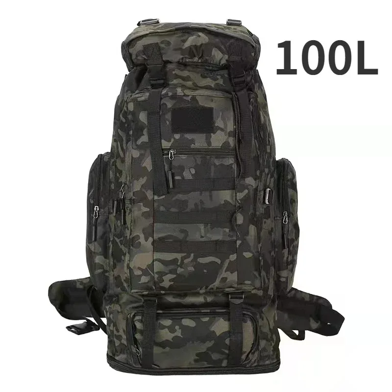 sac dos oxford université camouflage noir gris jaunes activités plein air grande taille randonnée camping