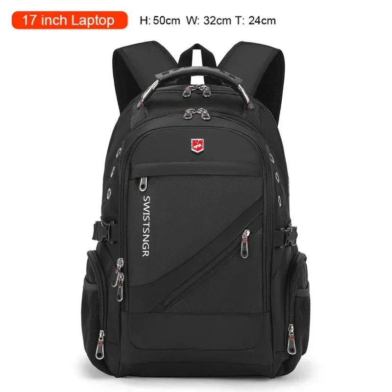 sac à dos imperméable de marque pour hommes, antivol, pour ordinateur portable de 17 pouces, sac à dos de voyage en avion, sac d'école pour hommes, mochila