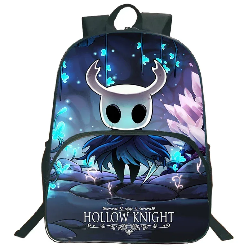 sac d'école léger sac à dos de chevalier creux jeu de dessin animé impression cartable pour enfants sac à dos de grande capacité garçons filles sac à dos de voyage