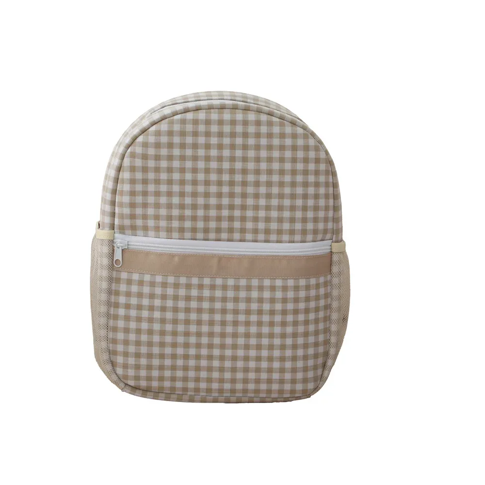 sac à dos scolaire pour tout-petits, sac à dos mignon à carreaux pour filles, enfants, 12 pouces pour la maternelle, 15 pouces pour les adolescents du secondaire
