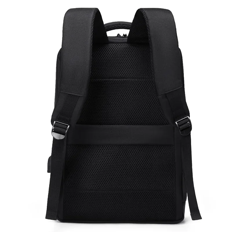 golf-sac à dos pour ordinateur portable de grande capacité pour hommes, sacs de voyage étanches noirs avec chargeur de procureur, école de procureur, affaires, 15.6 pouces, nouveau