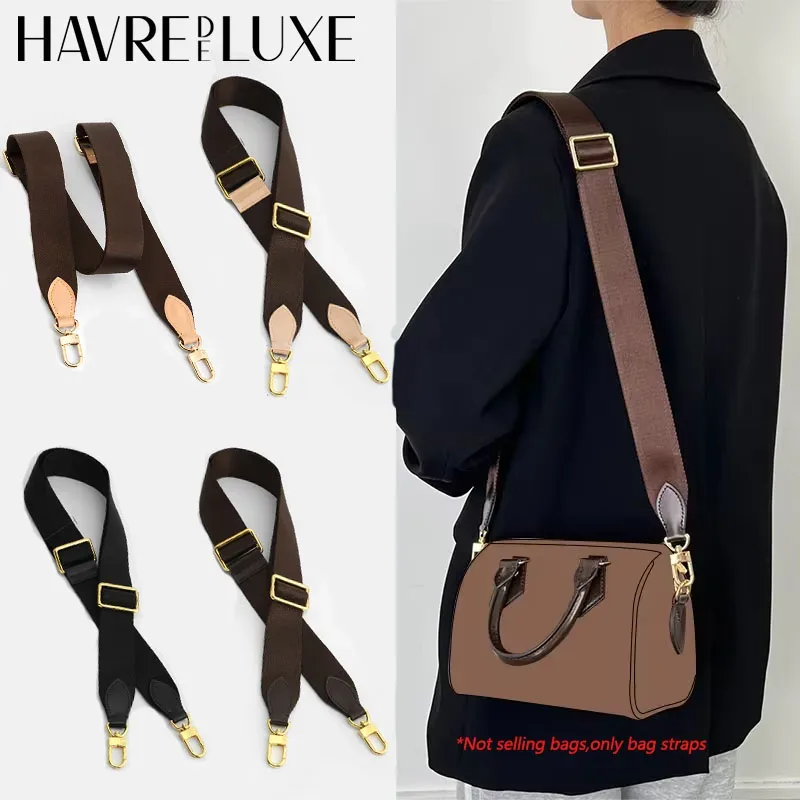 sangle de sac réglable en toile pour lv speedy20, sangle d'épaule de remplacement à la mode, ceintures de poignée, accessoires de sac à bandoulière