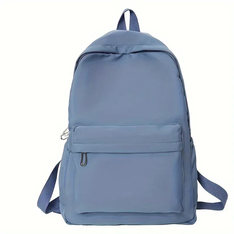 sac à dos avec nom personnalisé, simple, léger, de haute qualité, pour la saison scolaire, cadeau de voyage, cartable en nylon