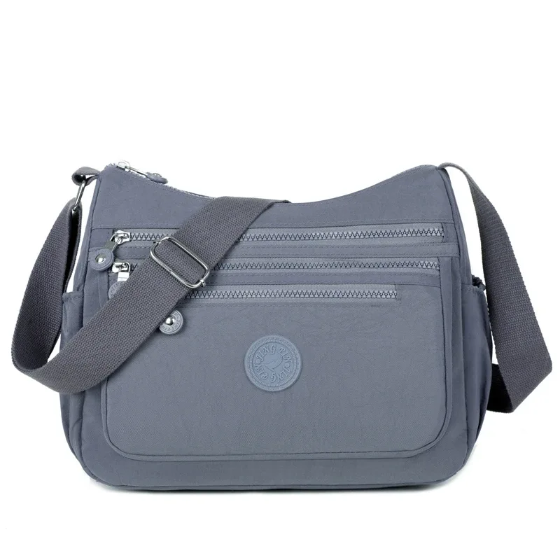 sac à bandoulière pour femmes, sacoches imperméables en nylon pour dames