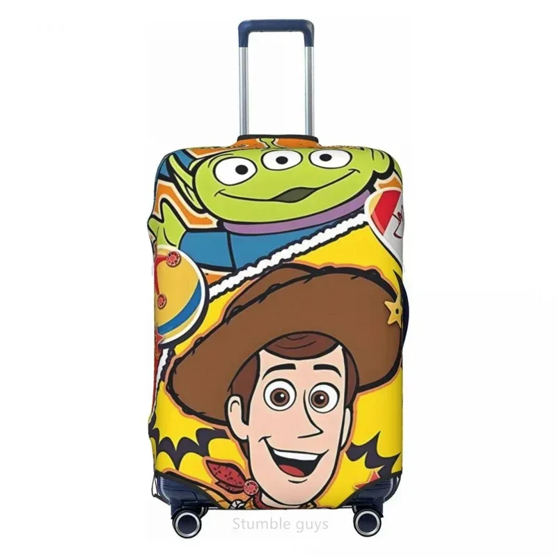 housse de bagage imprimée premium toys, haute élasticité, convient aux bagages de 18 à 32 pouces, résistante à la poussière, anti-rayures, lavable, housse de voyage