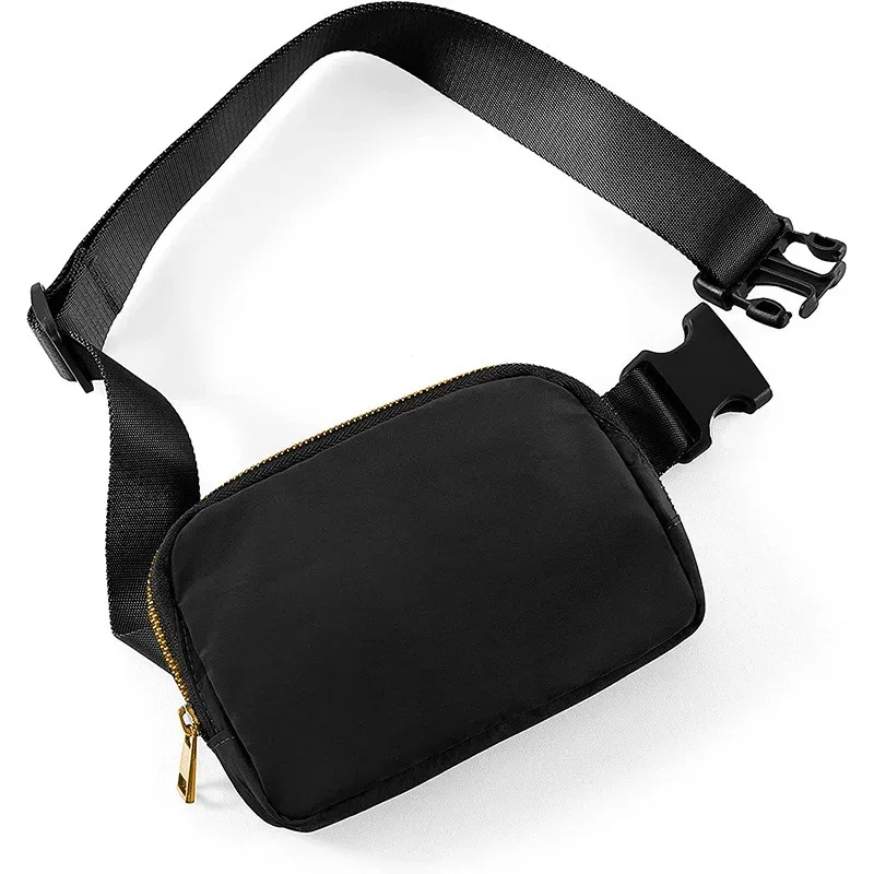 sac banane à fermeture éclair pour femmes, sac de poitrine pour sports de plein air, sac à bandoulière décontracté voyage, sac de ceinture, pochette d'argent, 2024