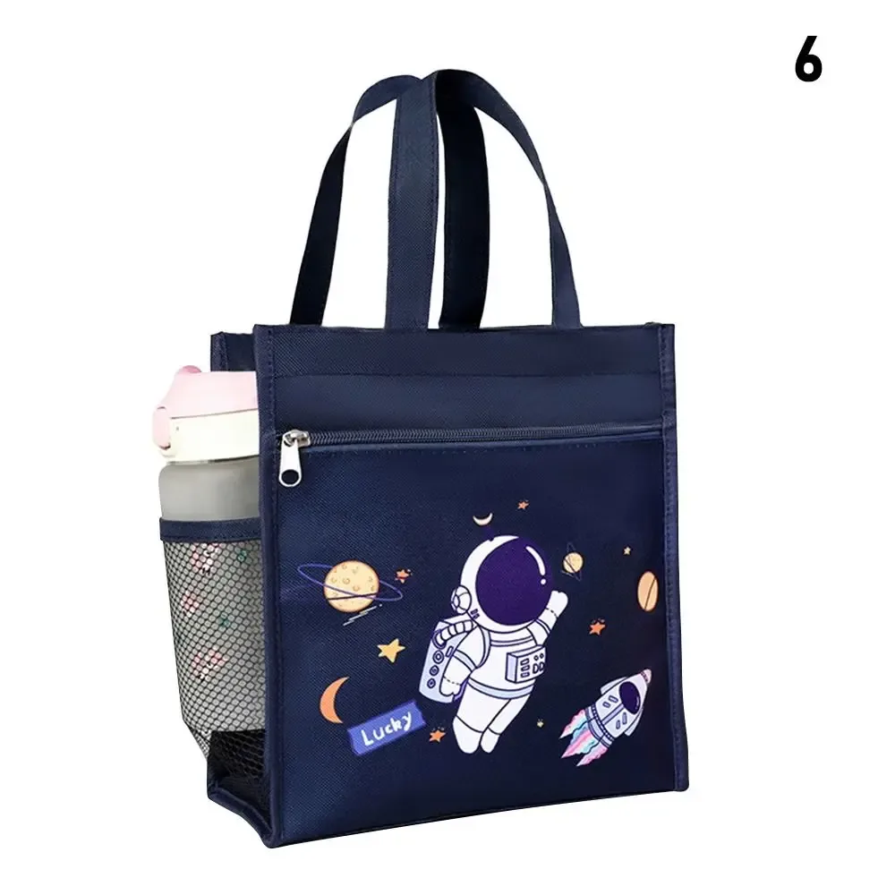 1 pièces organisateur de petit déjeuner sac thermique isolé sac de rangement sac à déjeuner mignon pique-nique voyage dessin animé refroidisseur boîte chaude enfant étudiant