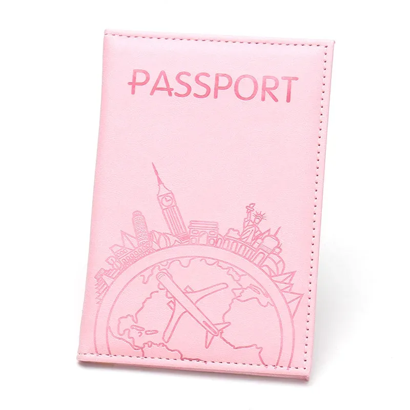 porte-passeport en cuir, étui pour passeport, porte-carte d'identité, porte-billets, accessoires de voyage