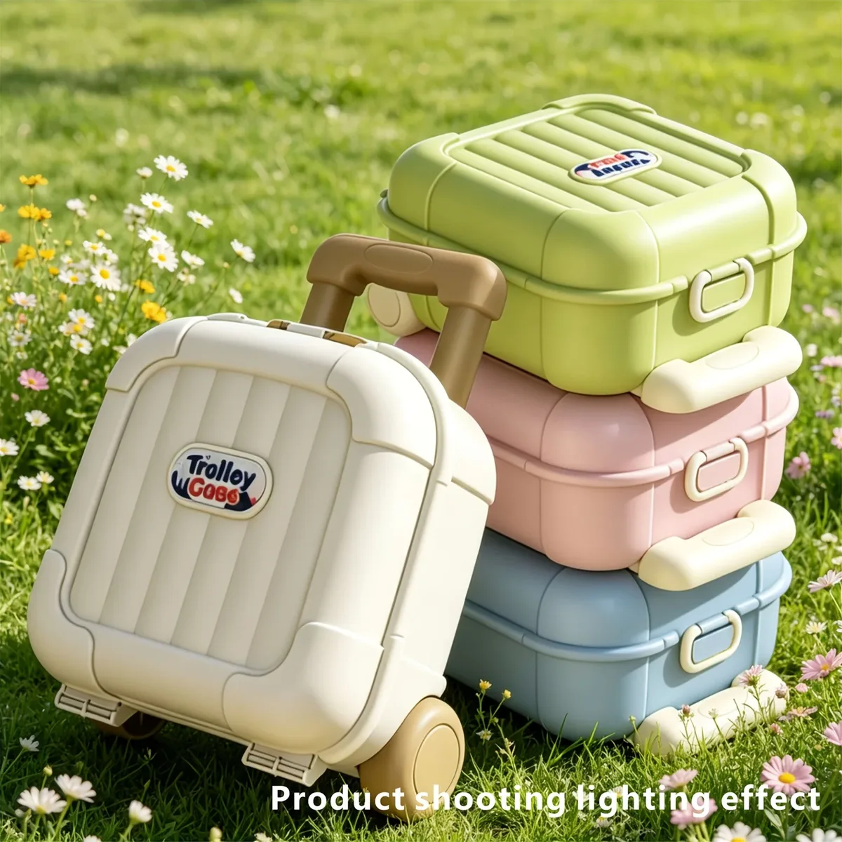 valise compacte et peu encombrante à roulettes universelles, portable pour les amis, les proches, les courts voyages en plein air, étui de transport et de rangement.