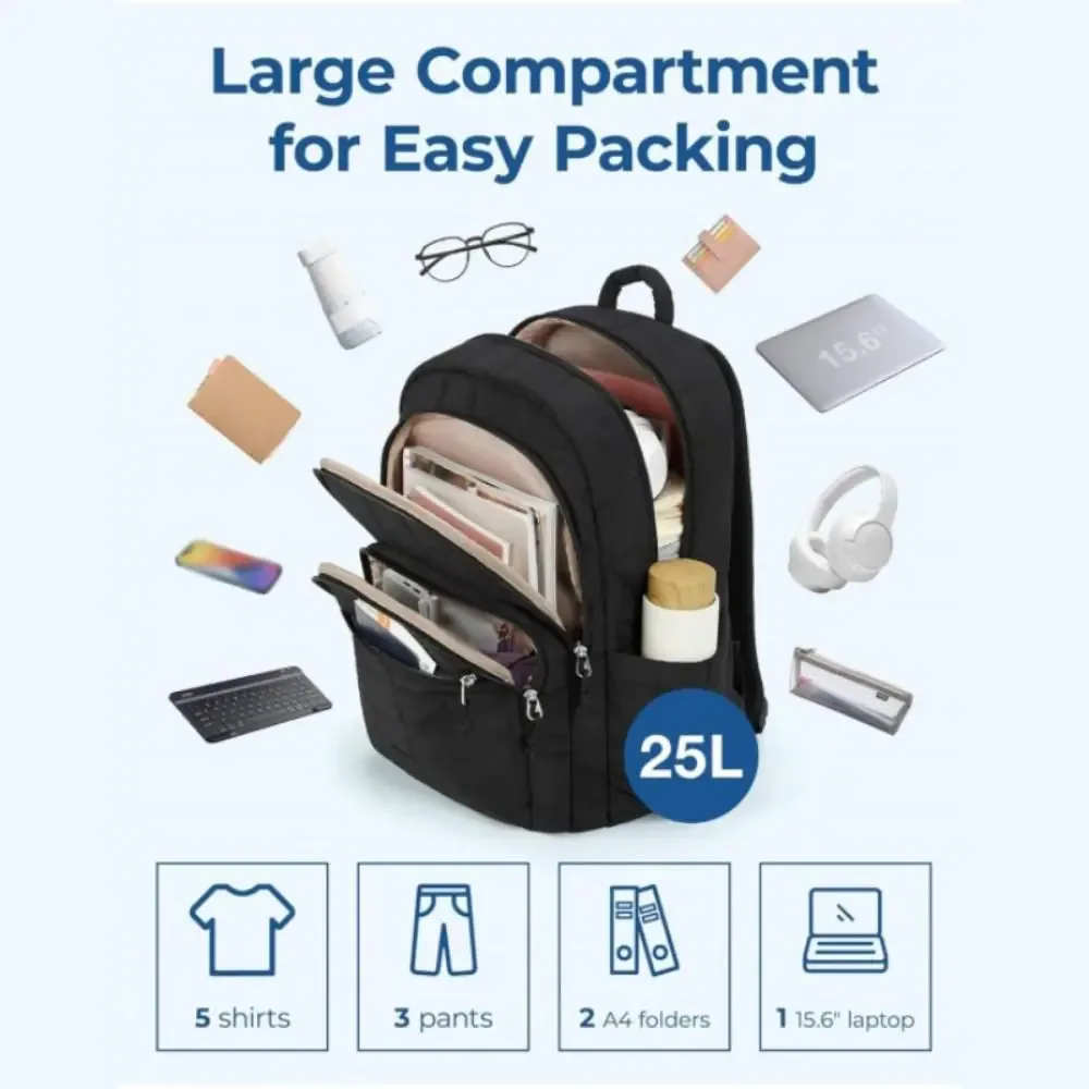sac à dos de voyage créatif, tendance, imperméable, pour étudiants, sacs d'école, bretelles réglables, couleur unie, sac à dos pour étudiants universitaires