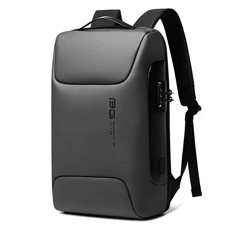 sac dos oxford université noir polyester couche intermédiaire informatique ceinture coussin air étanche anti vol usb charge sac voyage