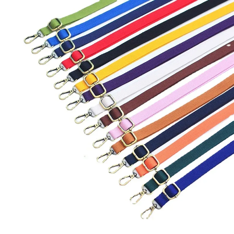 sangle sac nylon couleur variée motif boucle dorée bandoulière pratique voyage jour usage multifonctionnelle durables accessoires travail