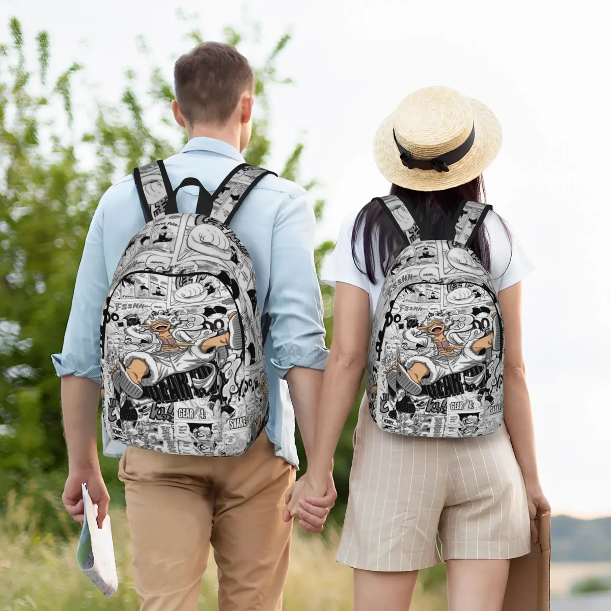 sac à dos luffys o-one-pieces pour hommes et femmes, sac à dos décontracté pour étudiants, sac à dos de travail, sacs en toile pour l'université, durables