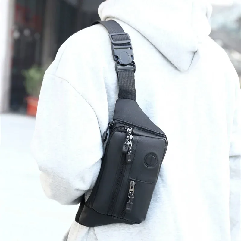 sac banane unisexe imperméable tendance – pochette de ceinture homme, sacoche de hanche femme, pochette de travail pour téléphone – équipement de voyage pour hommes et femmes