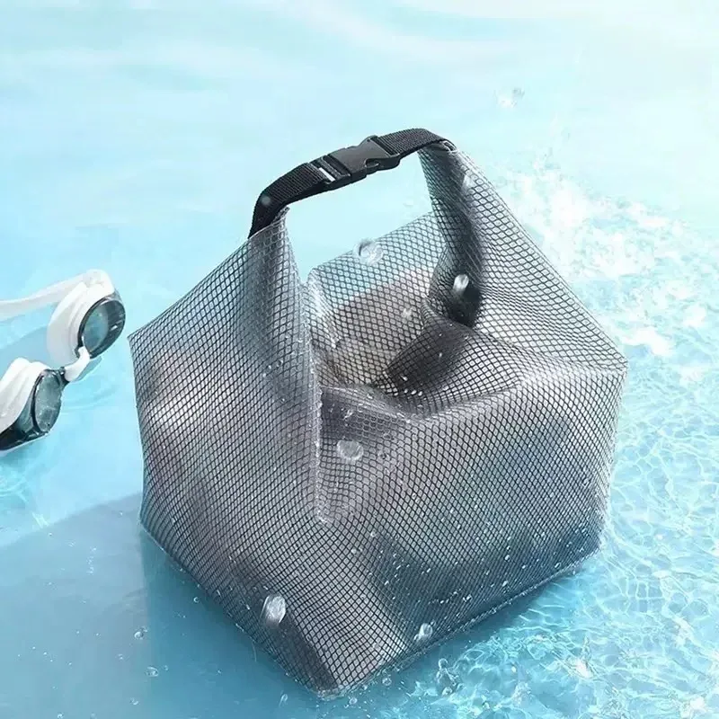 sac de rangement imperméable, vêtements de sport, sac de bain et de natation, grande capacité avec cordon de serrage, sac de toilette extérieur pour hommes et femmes