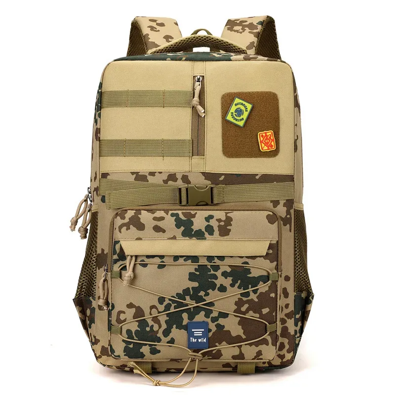 sac à dos tactique extérieur sport voyage randonnée camouflage sac à dos d'affaires de grande capacité